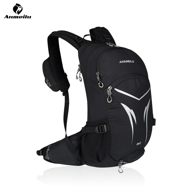 20L MTB Mountain Bike Backpack, Waterproof Rucksack With Rain Cover