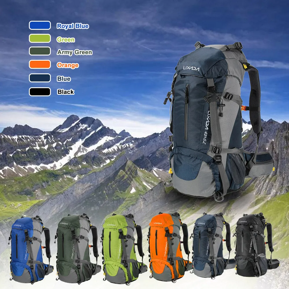 50L Large Waterproof Outdoor Climbing Backpack Camping Hiking