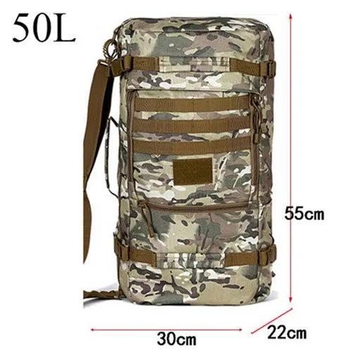 50L Outdoor Mountaineering Backpack Hiking