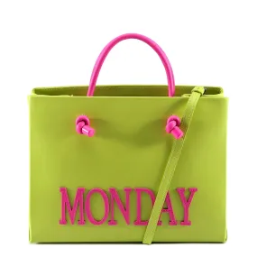 Alberta Ferretti Rainbow Weekend Monday Tote