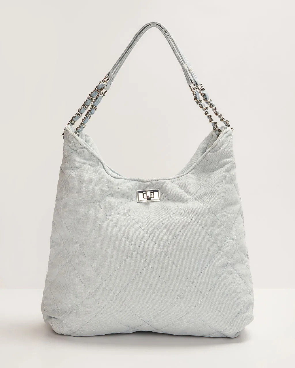 Aliyah Denim Slouchy Tote