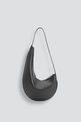 Black Lune Mini Hobo Bag