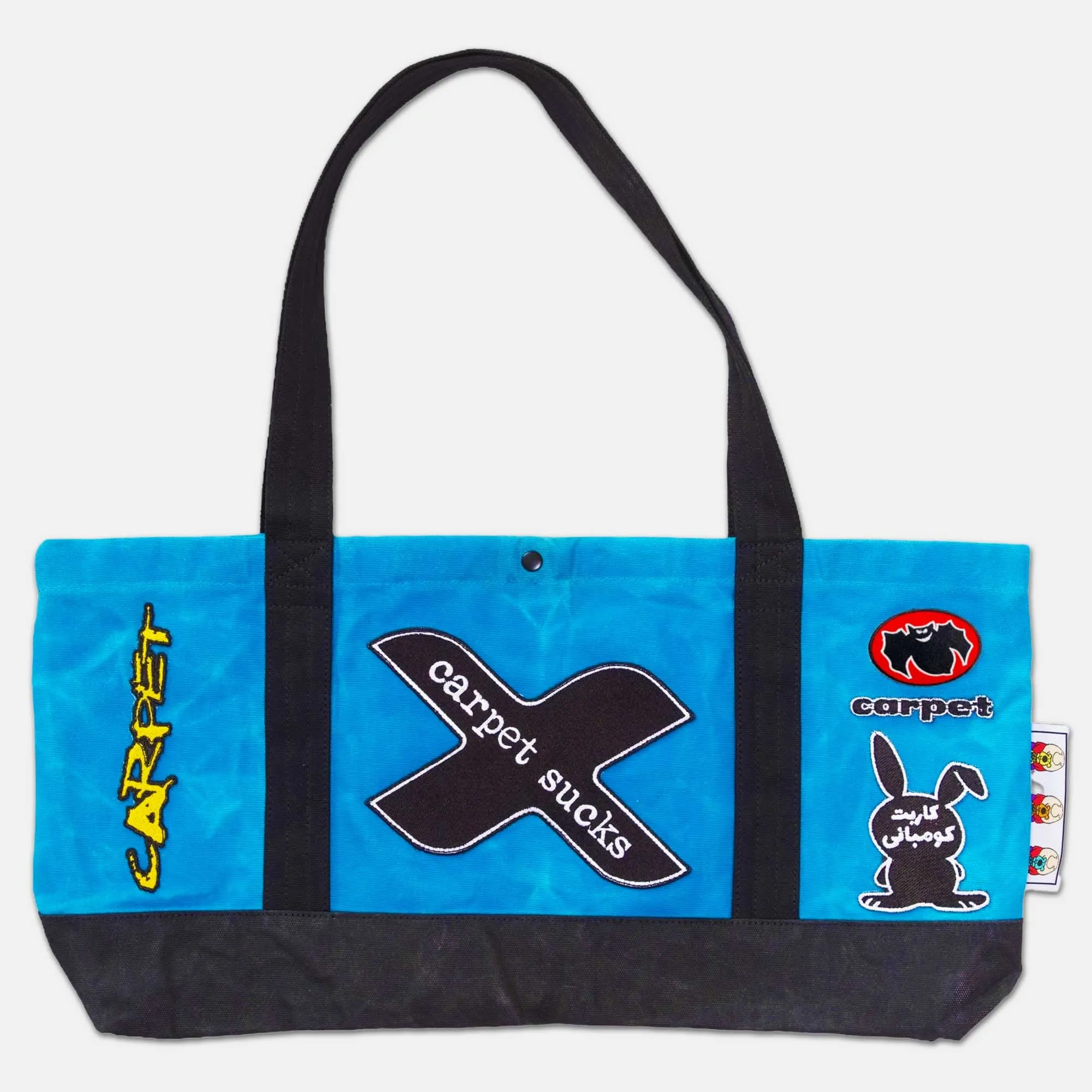 Carpet Company - Racing Tote Bag - Blue