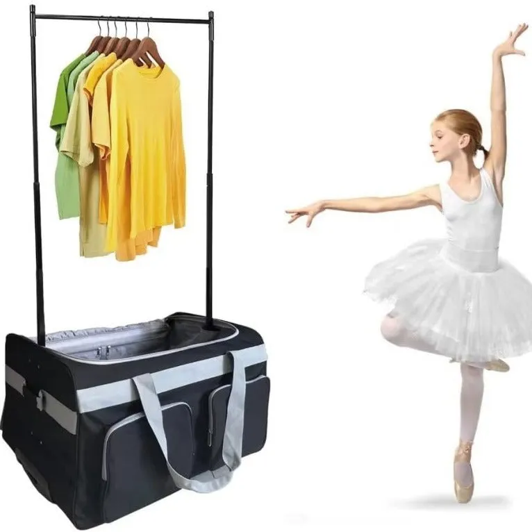 Collapsible Costume Rolling Duffel Bag