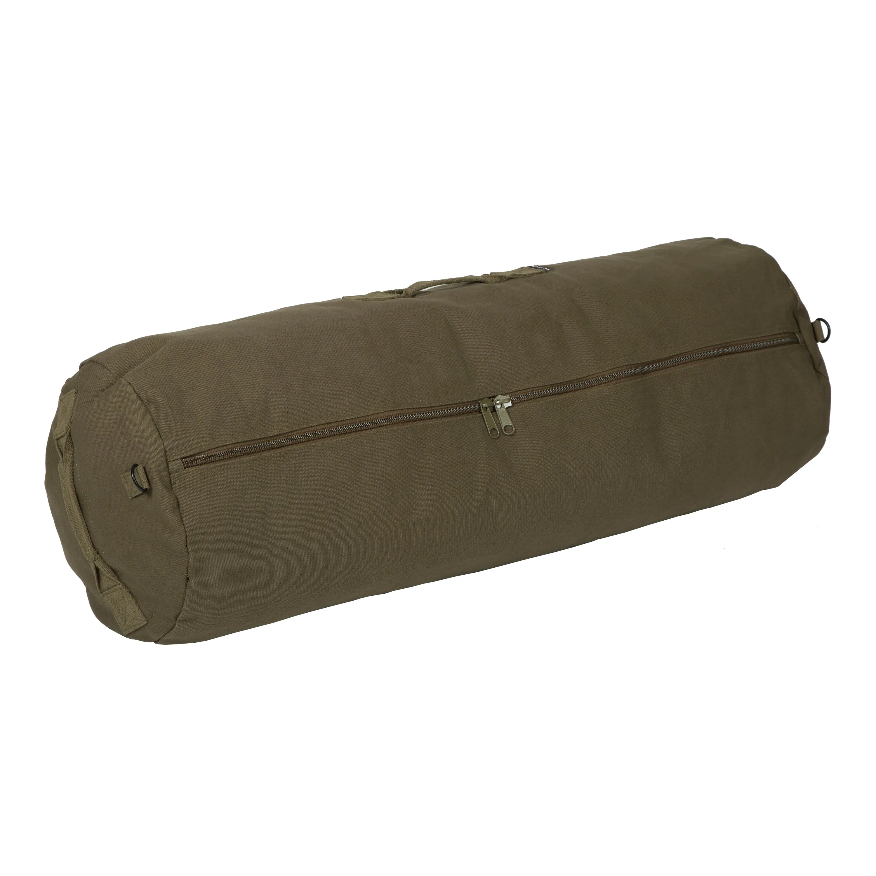 Duffel Bag With Zipper - O.D. - 50 In X 18 In X 18 In