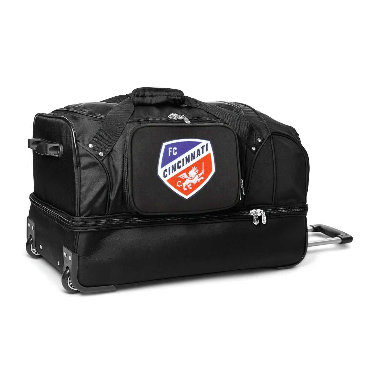 FC Cincinnati 27" Rolling Drop Bottom Duffel