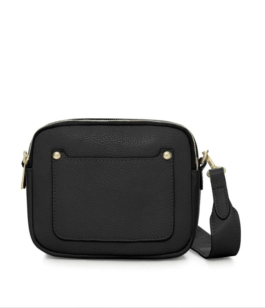 Gloria Double Zip Bag | Black