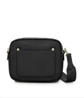 Gloria Double Zip Bag | Black