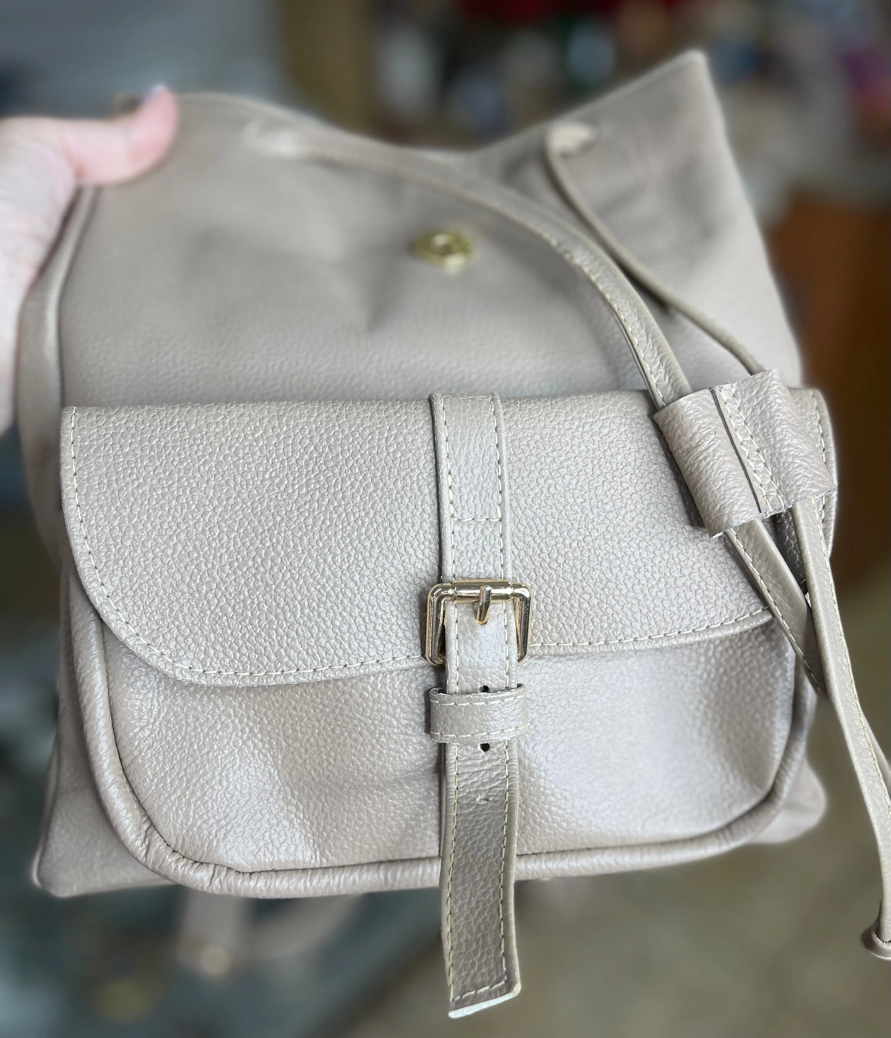 HARA Leather Backpack