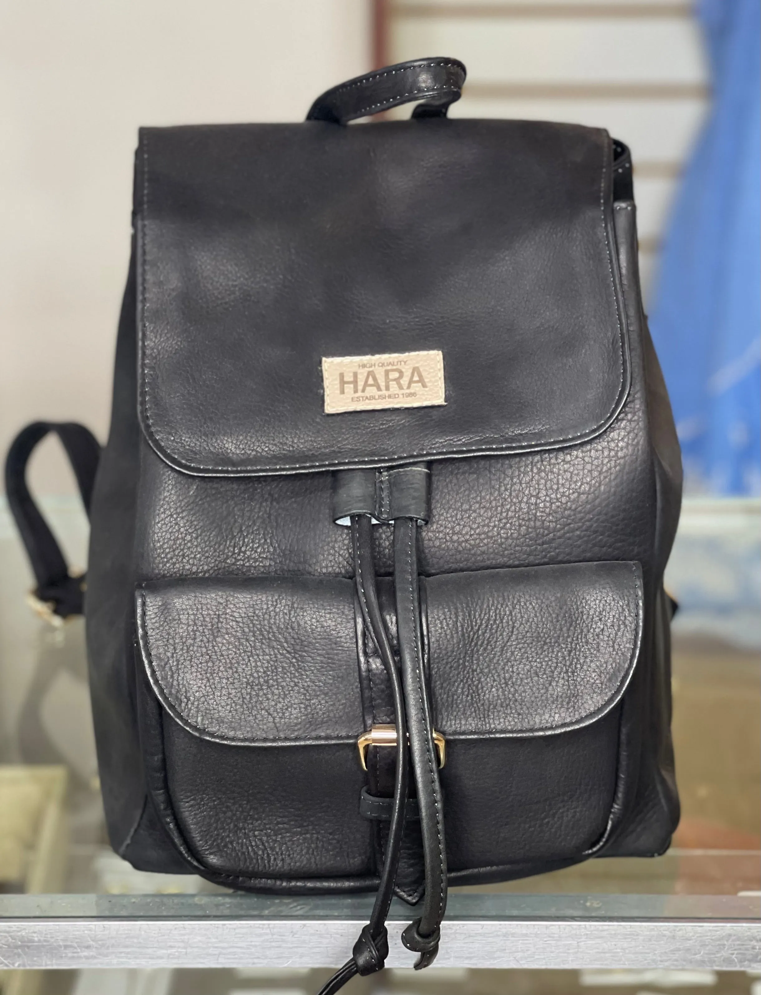 HARA Leather Backpack