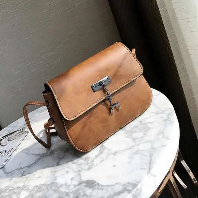 High Quality Women Messenger Cross Body Bag PU Leather