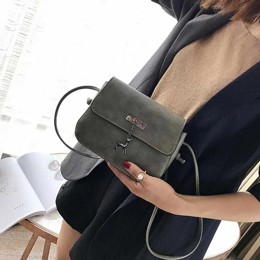 High Quality Women Messenger Cross Body Bag PU Leather