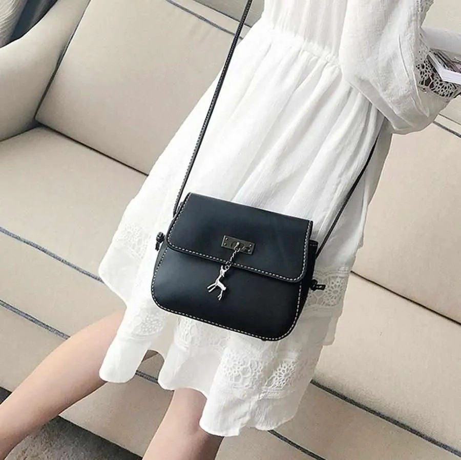 High Quality Women Messenger Cross Body Bag PU Leather