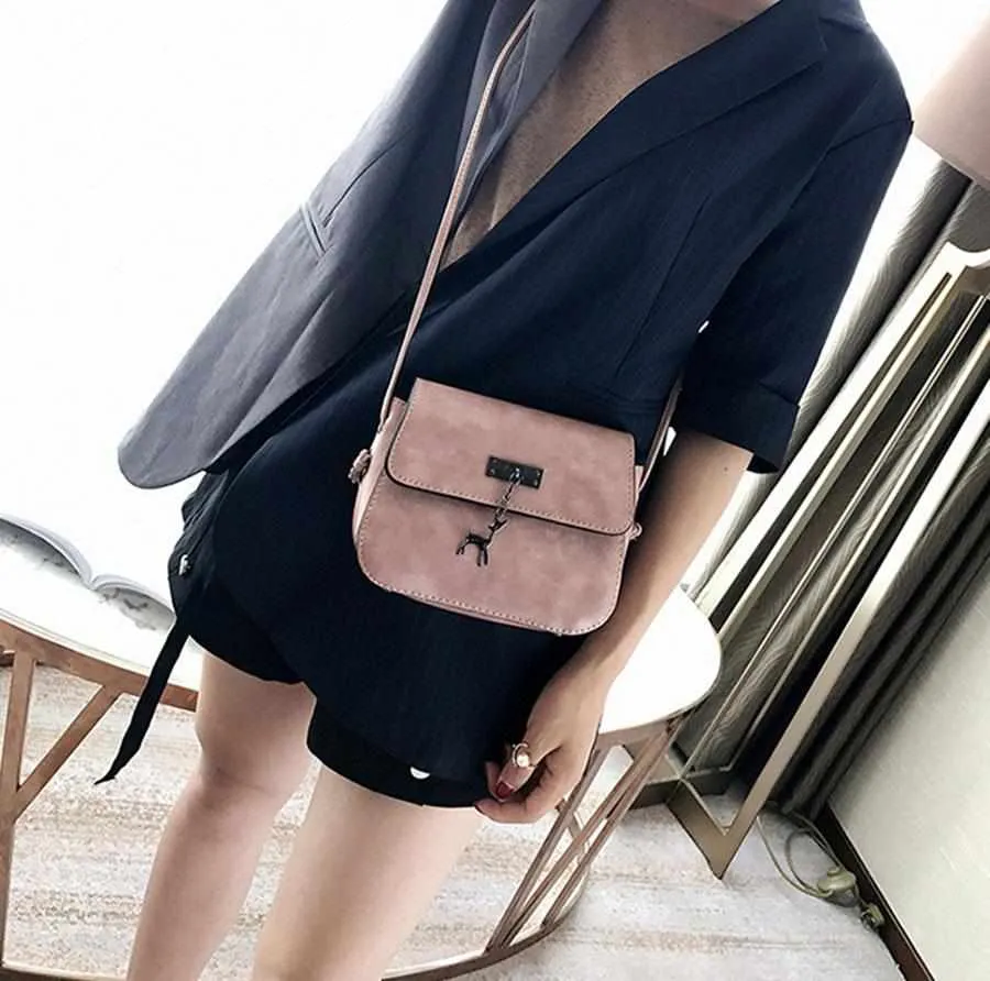 High Quality Women Messenger Cross Body Bag PU Leather