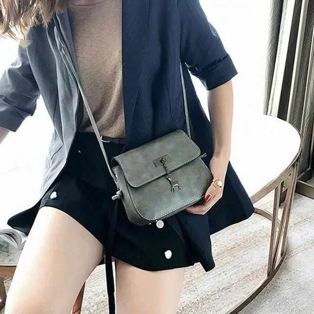 High Quality Women Messenger Cross Body Bag PU Leather