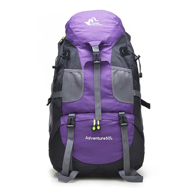 Hiking Backpack 50L Big Capacity Outdoor Sports Bag Mountaineering