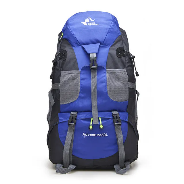 Hiking Backpack 50L Big Capacity Outdoor Sports Bag Mountaineering