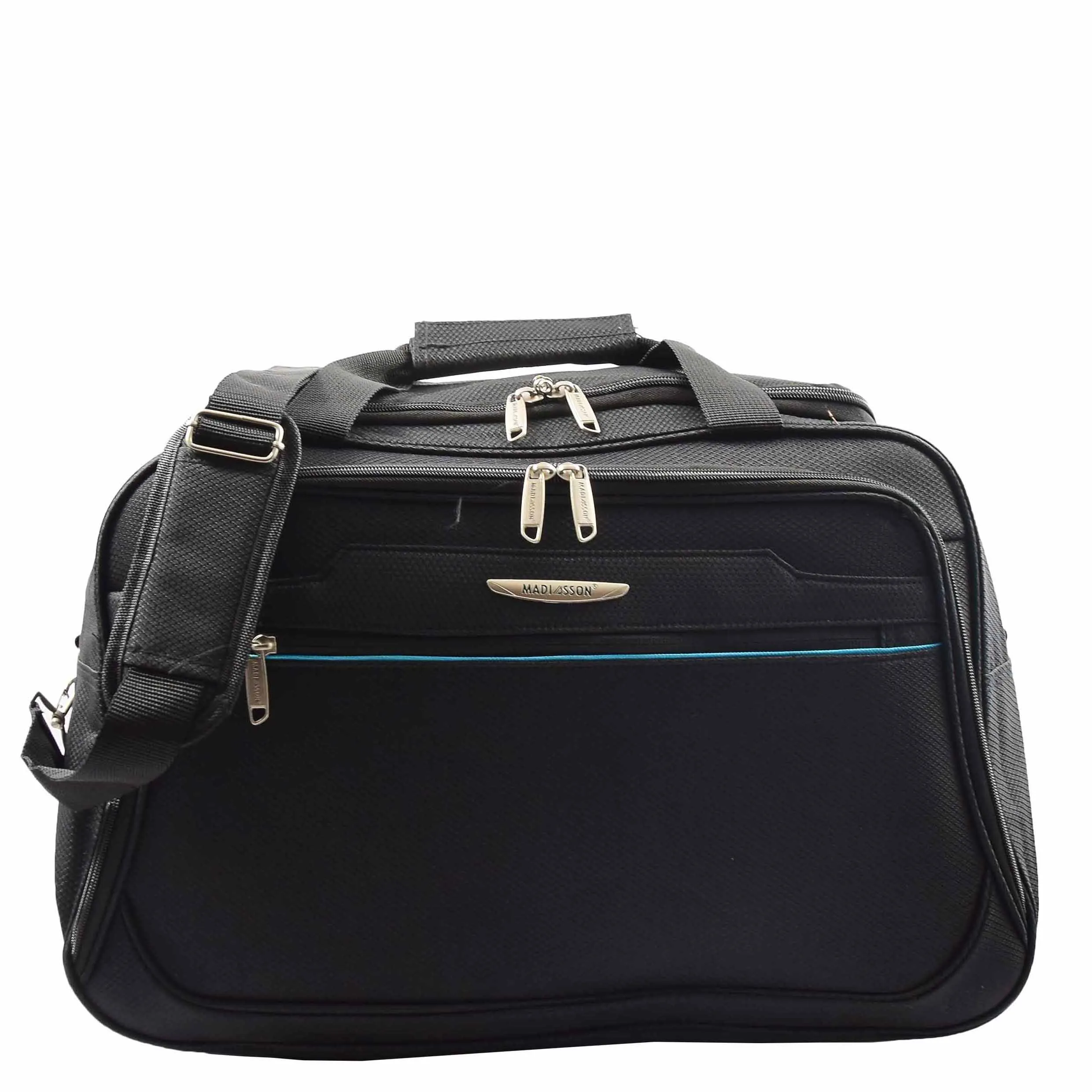 Holdall Travel Duffle Mid Size Bag Weekend HOL304 Black