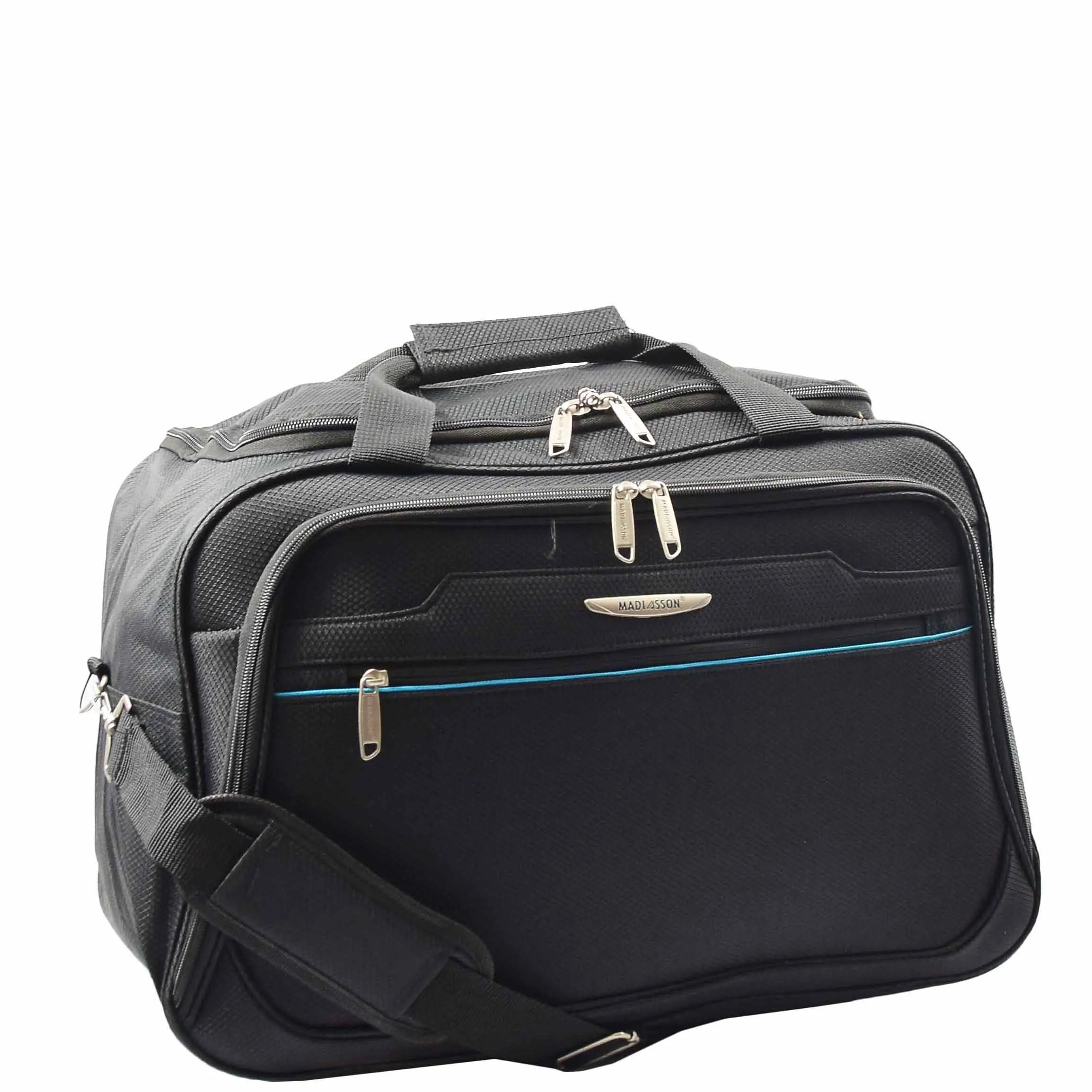 Holdall Travel Duffle Mid Size Bag Weekend HOL304 Black