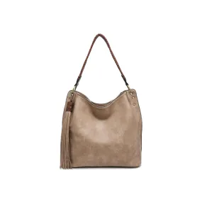 JEN & CO AMBER HOBO BAG KHAKI