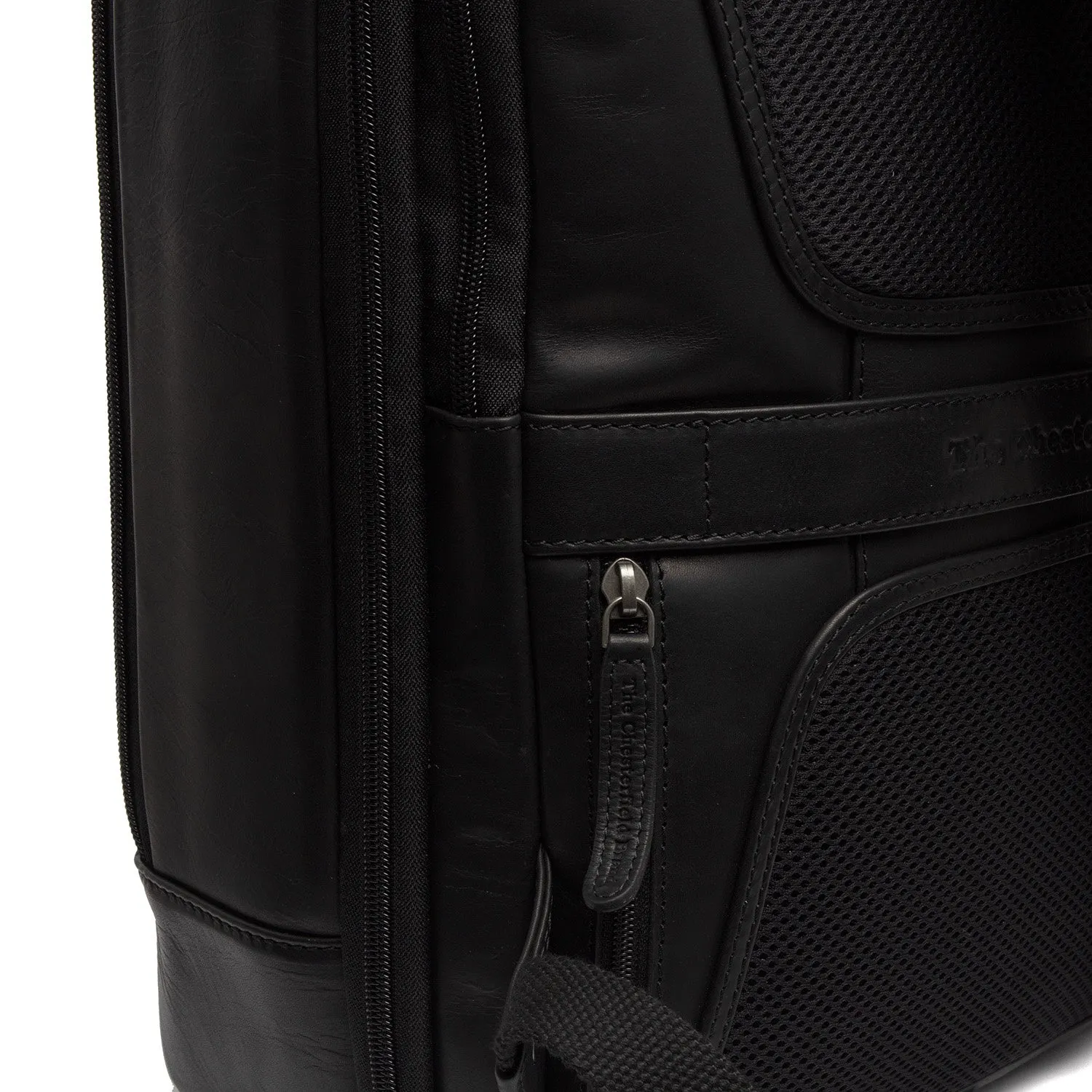 Leather Travel Backpack Black Jamaica