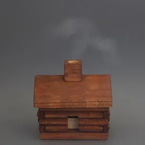 Log Cabin Burner - Wood