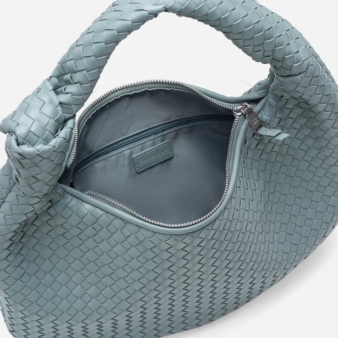 Lucia Woven Hobo Bag