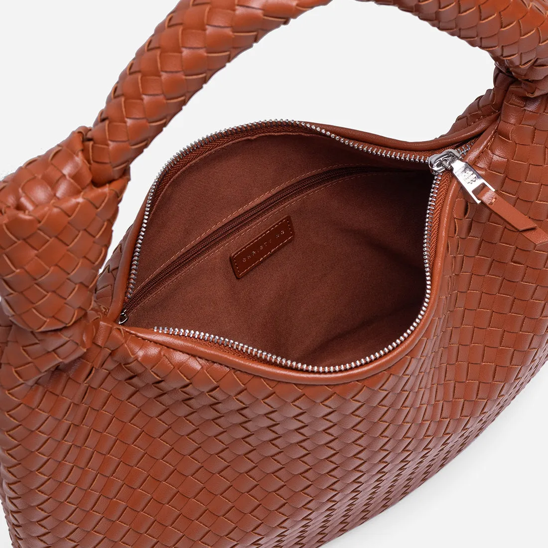 Lucia Woven Hobo Bag