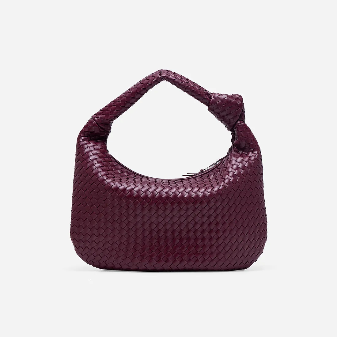 Lucia Woven Hobo Bag