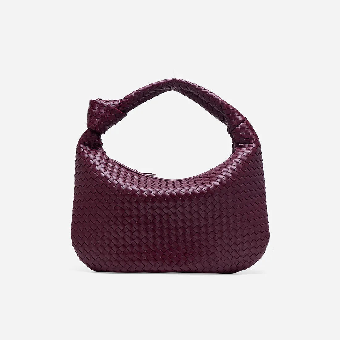 Lucia Woven Hobo Bag