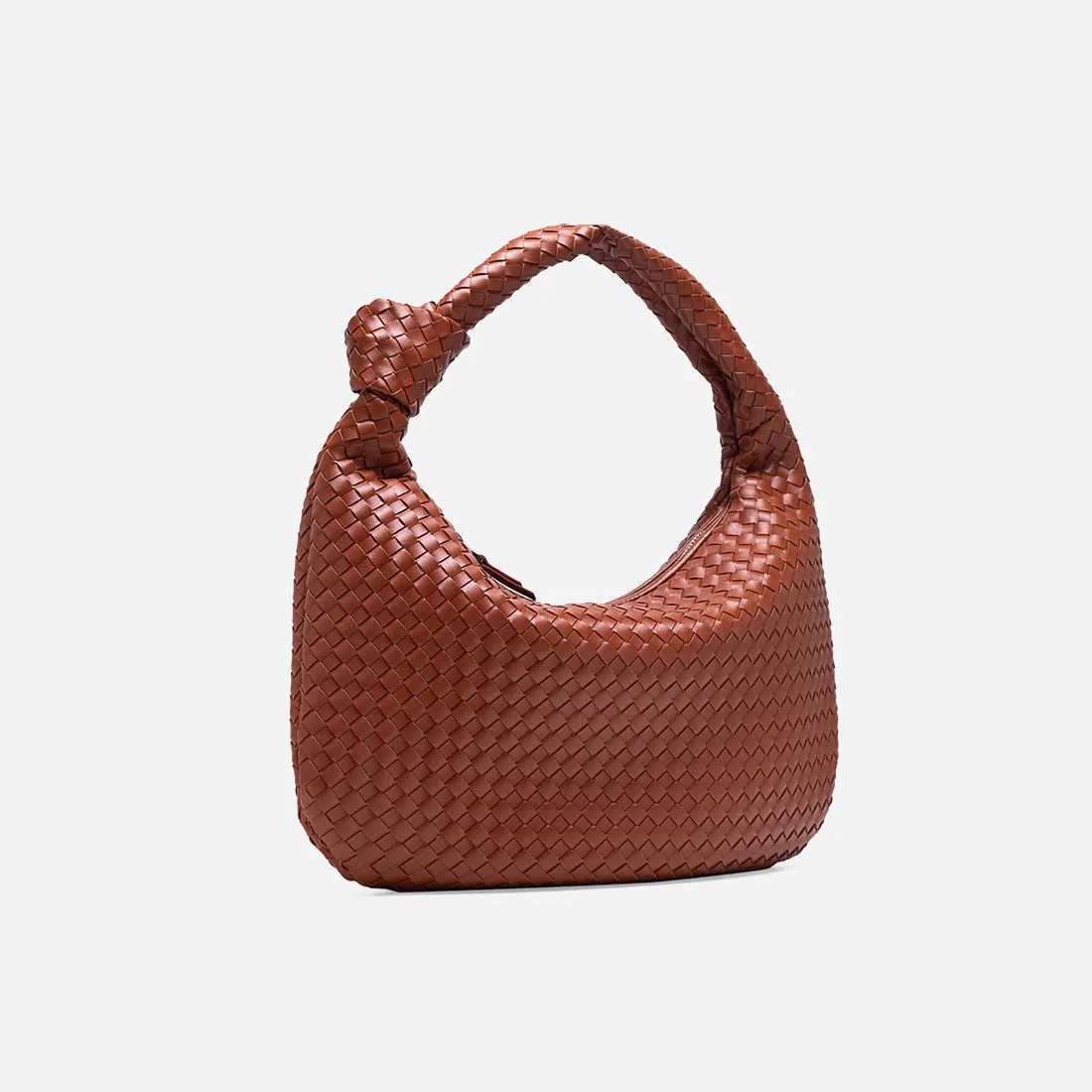 Lucia Woven Hobo Bag