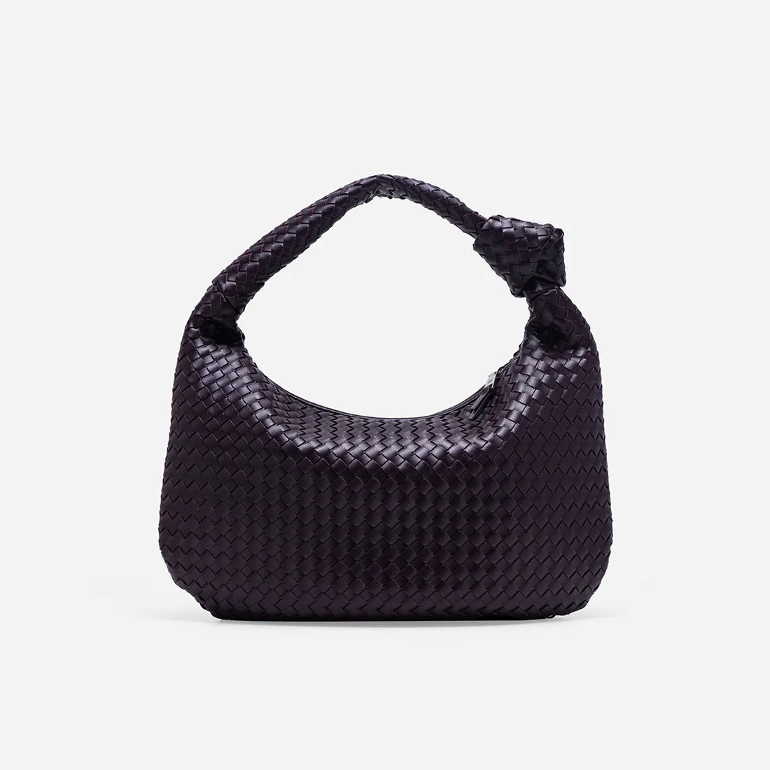 Lucia Woven Hobo Bag