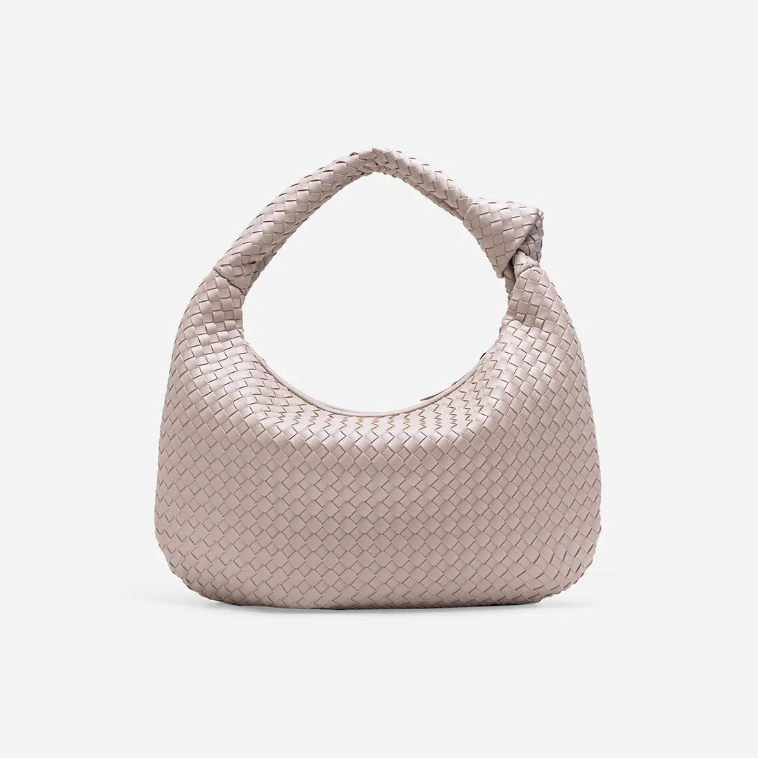 Lucia Woven Hobo Bag