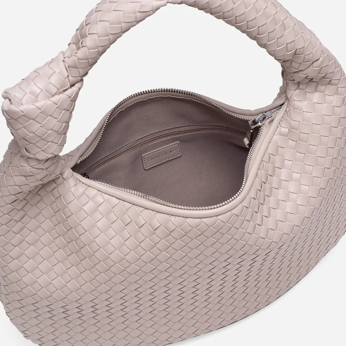 Lucia Woven Hobo Bag