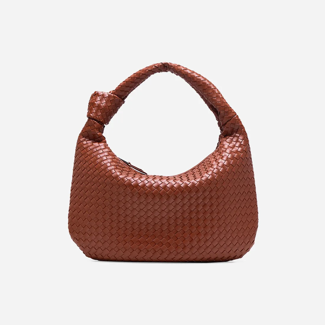 Lucia Woven Hobo Bag