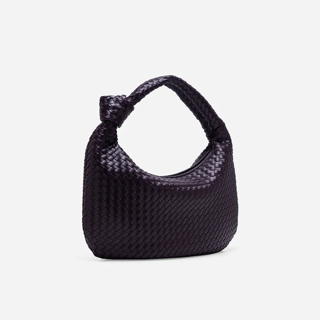 Lucia Woven Hobo Bag