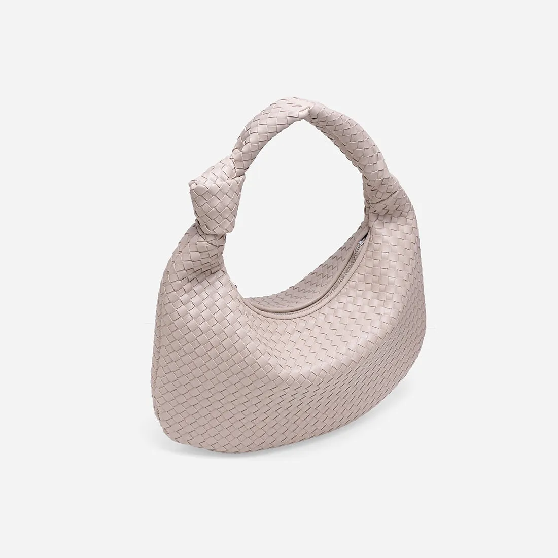 Lucia Woven Hobo Bag