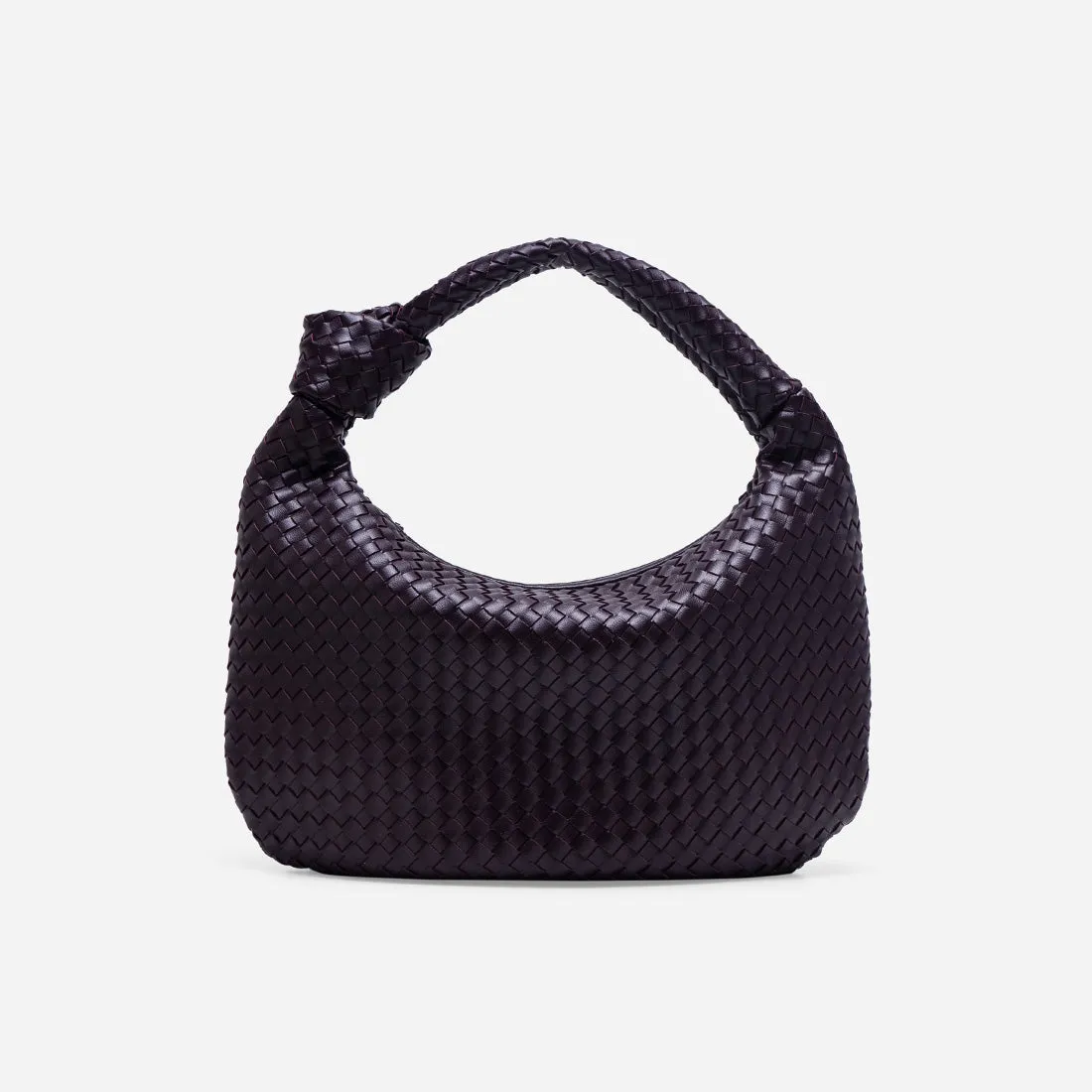 Lucia Woven Hobo Bag