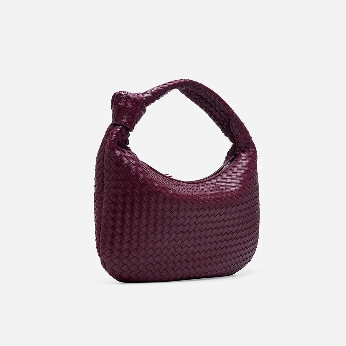 Lucia Woven Hobo Bag