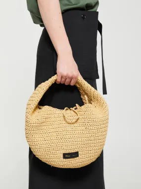 Olivia Hobo Medium Bag in Natural