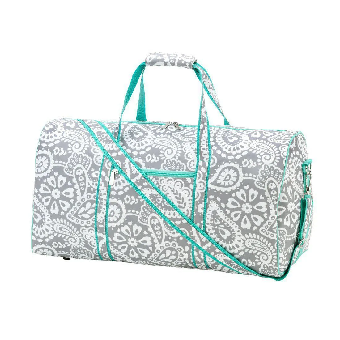 Parker Paisley Duffel Bag - Personalized