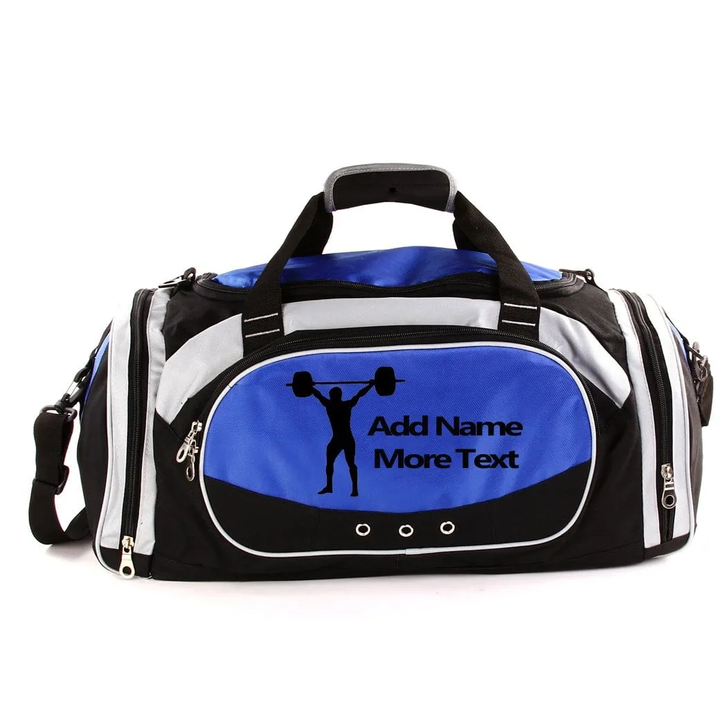 Personalized Deluxe Sports Duffel Bag for Kids and Adults - Cross Fit