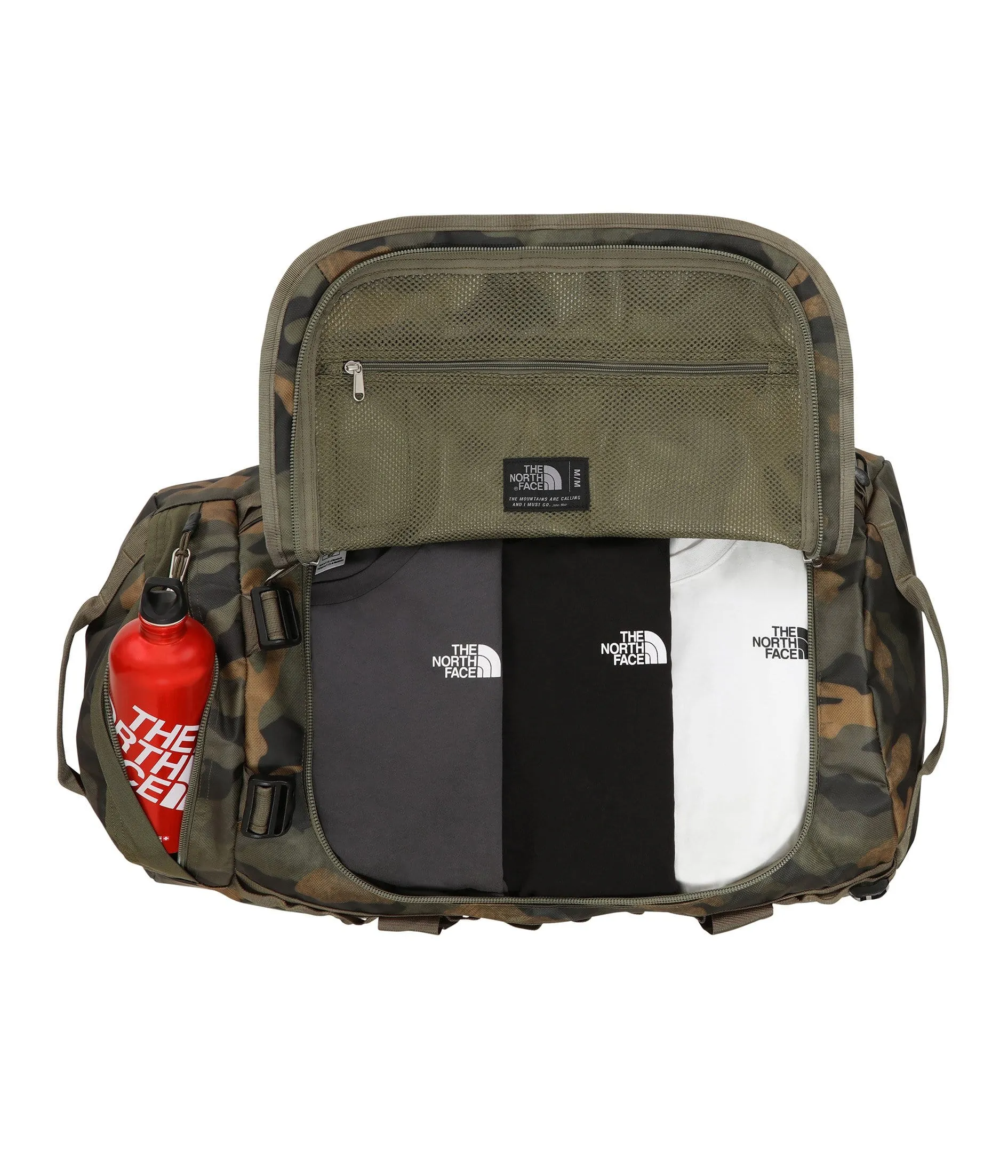 The North Face Accessories Bag Nf0A3Etp-G2G-1 Base Camp Duffel CAMPING UNISEX Army