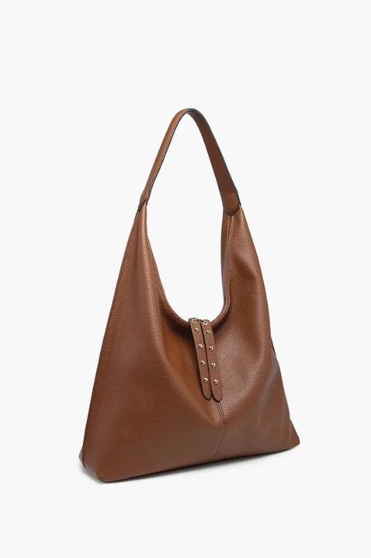 Tori Slouchy Hobo with Studded Tassels