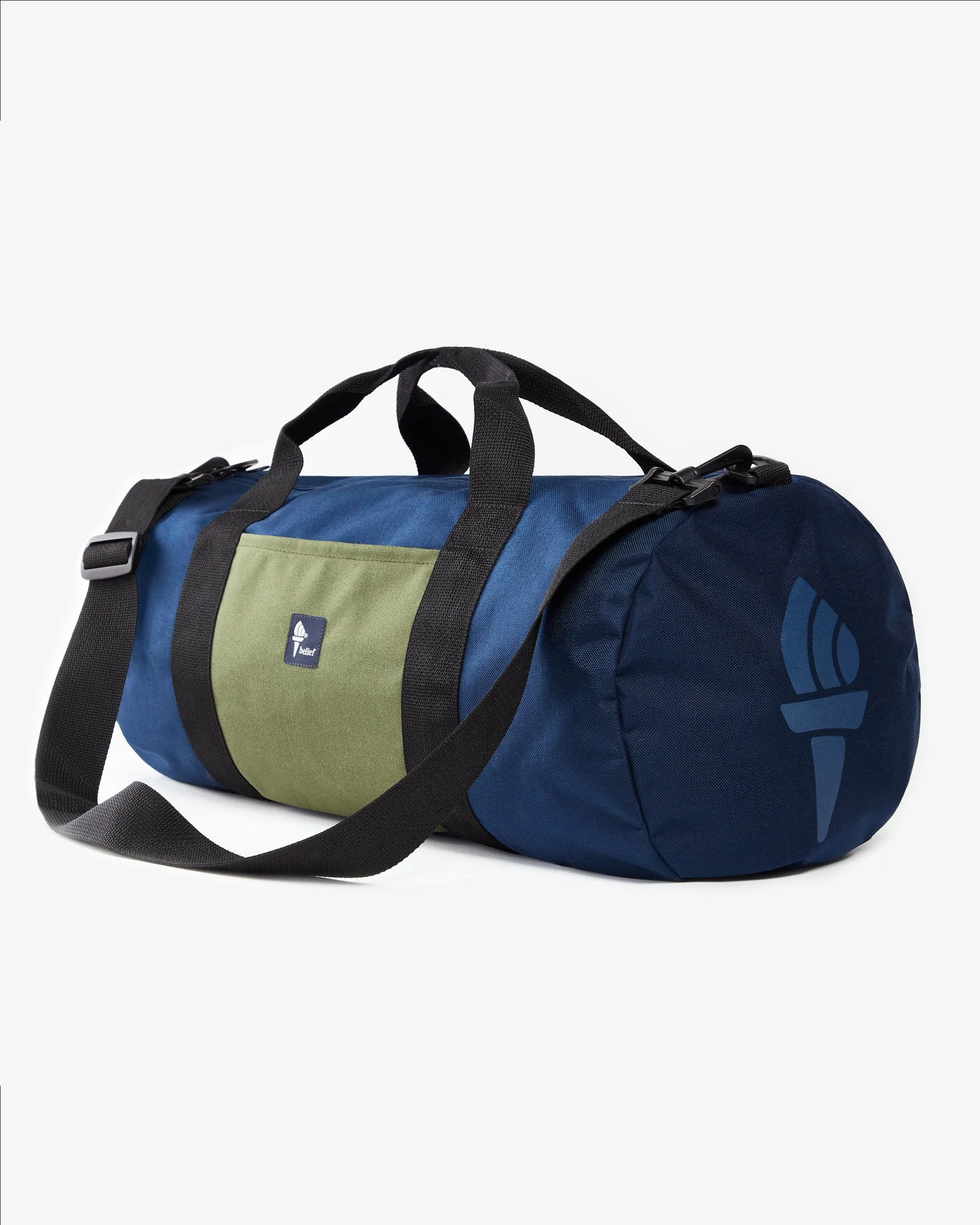 Weekend Duffle - Navy/ Moss