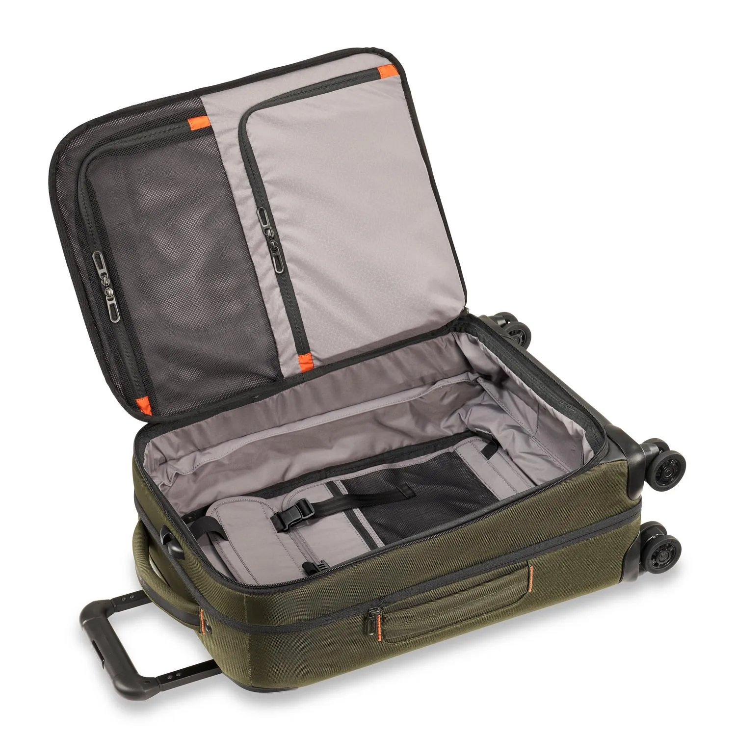 ZDX DOMESTIC 56cm Carry-On Expandable Spinner - Hunter